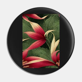 Beautiful Floral pattern #30 Pin