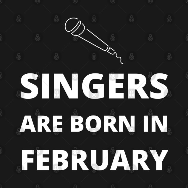 Singers are born in February by InspiredCreative