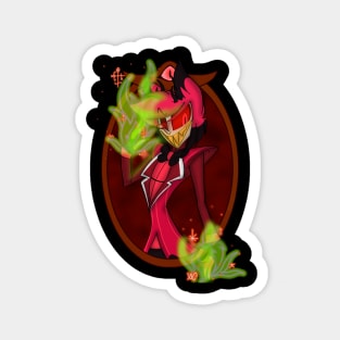 Hazbin Hotel Alastor Portrait Magnet