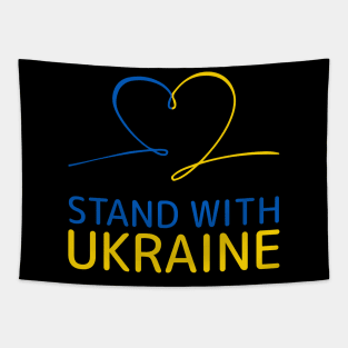 Stand With Ukraine Tapestry