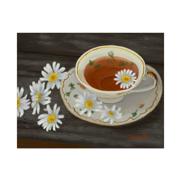 Spring Time Tea by Dudzik Art