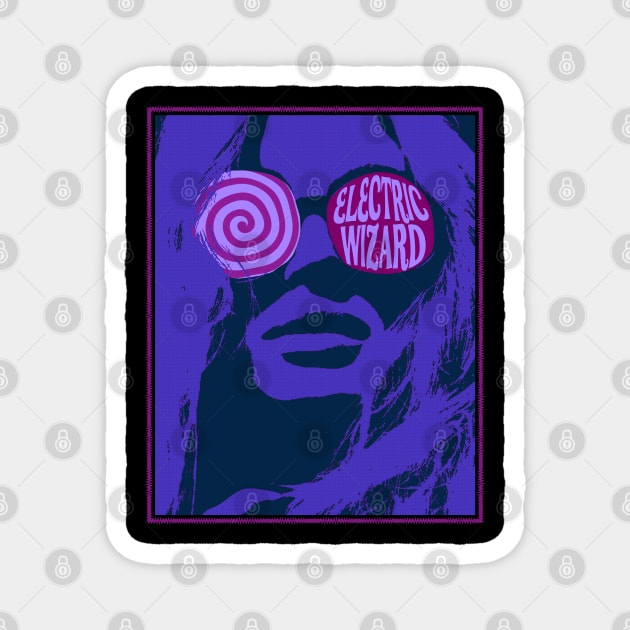 Electric Wizard Trippy Girl // Fanmade Magnet by KokaLoca