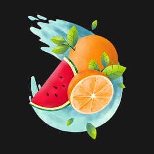 vintage-summer fruit T-Shirt