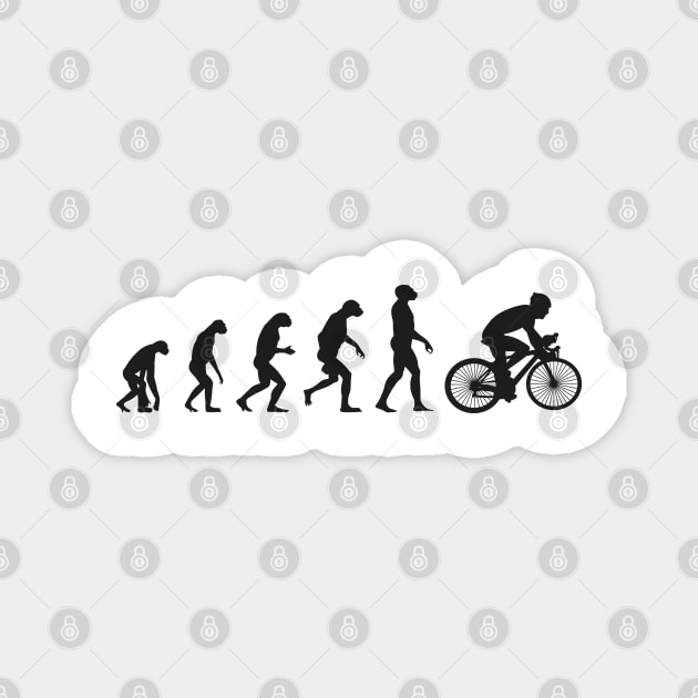 Cycling Evolution Magnet by JewelryArcade