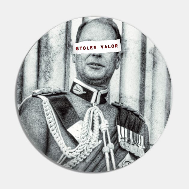 Stolen Valor - Prince Edward Pin by MonkeyButlerDesigns