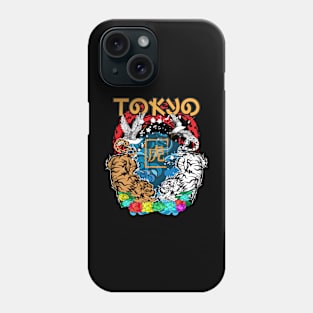 Tiger japan style. Phone Case