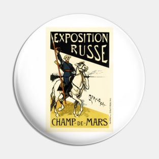 EXPOSITION RUSSE Champ De Mars by Caran D' Ache Les Maitres de l'Affiche c1897 Pin