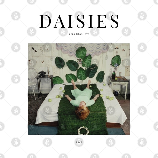 Daisies - Minimalist Movie Poster - Vera Chytilová by notalizard