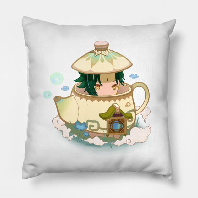 Xiao Tea Pillow by SmoonKape