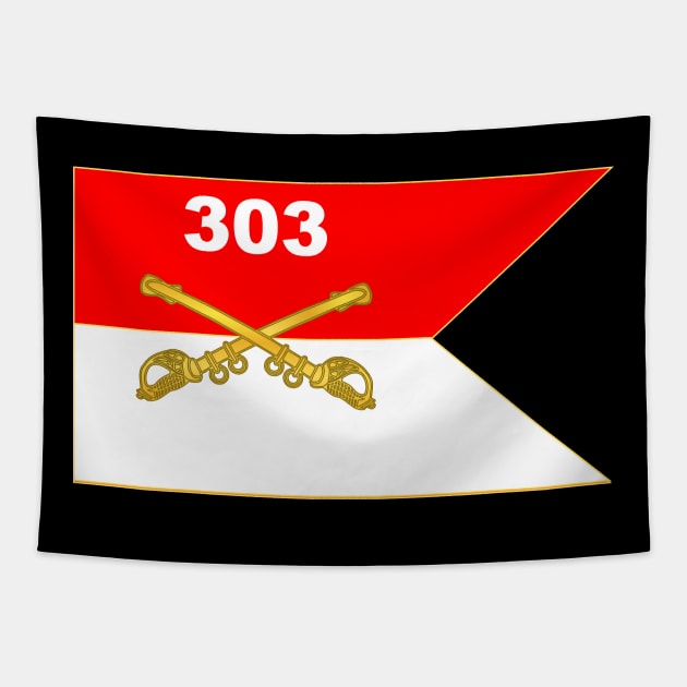 303rd Armored Cavalry Regiment - Guidon Tapestry by twix123844