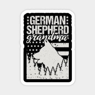 German Shepherd Grandma Magnet