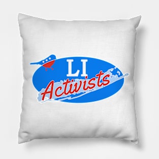 Long Island Activists Logo Pillow