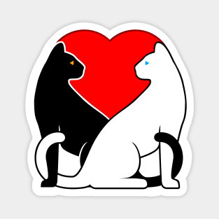 Cats in Love Magnet