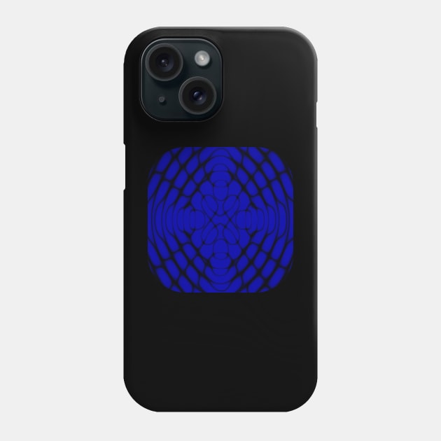 Elliptical Blue Phone Case by MissTrees