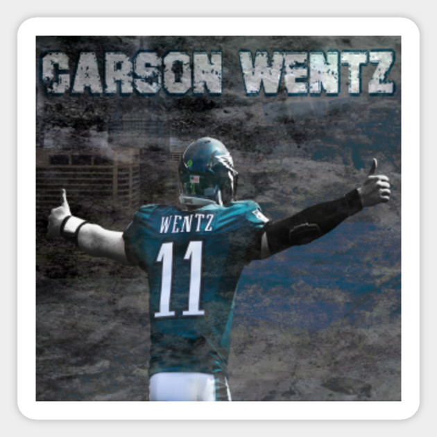Super Bowl Carson Wentz Wallpaper - Carson Wentz Wallpaper Carson Wentz Sticker Teepublic