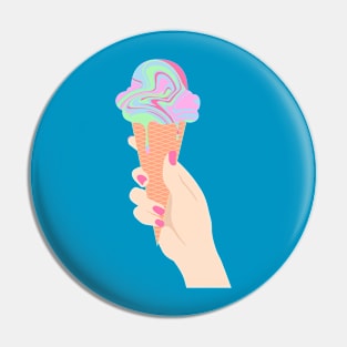 Acid Ice Cream Pin