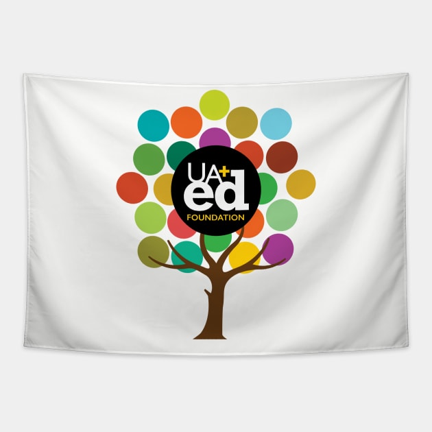 UA+ED Tree Logo Tapestry by UAED85