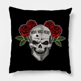 Skull & Roses Pillow