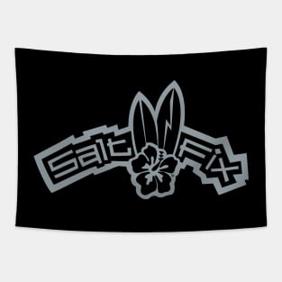 Salt Fix Summer Surfing Design Tapestry