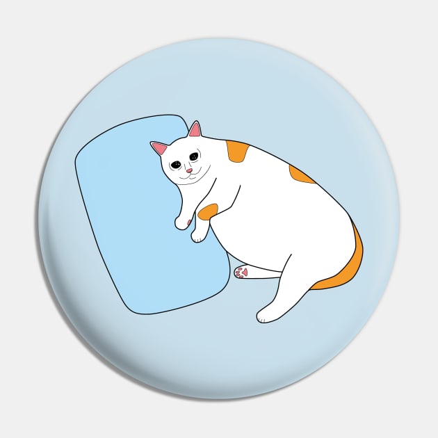 Pillow Cat Meme Pin by Sashen