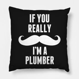 If You Really I’m A Plumber – T & Accessories Pillow