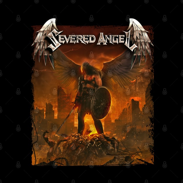 Severed Angel 2-sided Album Cover by Severed Angel Official Band Merch