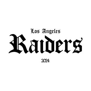 Las Vegas Raiders 2024 Gothic T-Shirt