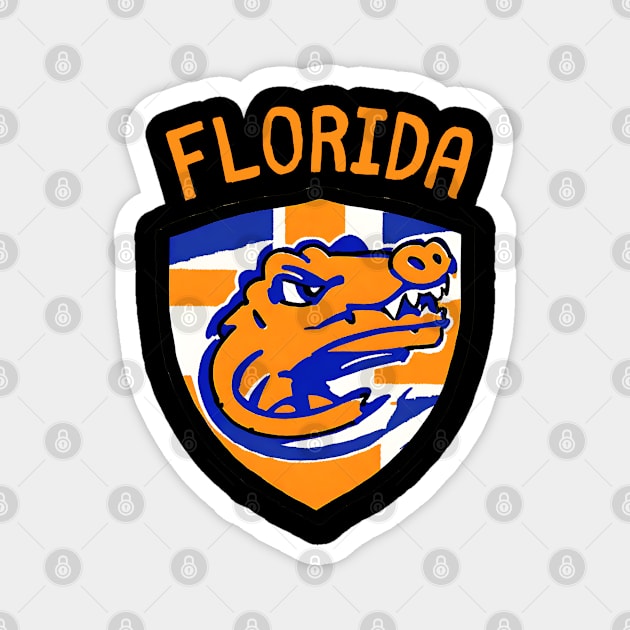 The Florida Football Team American Football of Womens Soccer Team Magnet by DaysuCollege