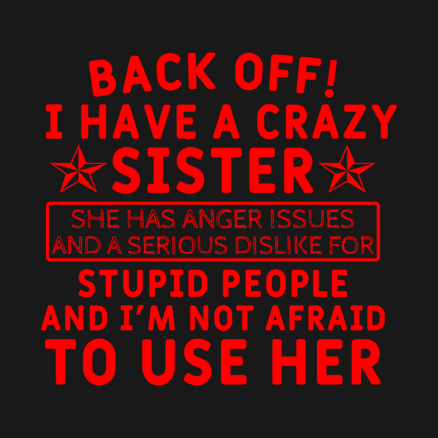 Back off! i Have a Crazy Sister by Yyoussef101