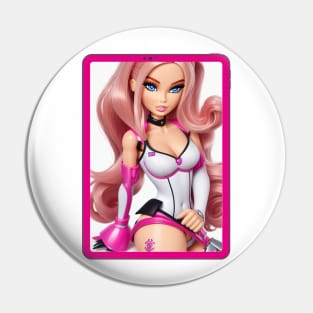 Barbie doll Pin