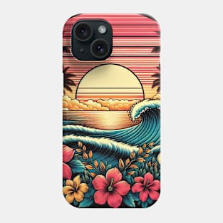 Sunset with a sea breeze Phone Case