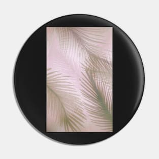 PASTEL FEATHERS PALM TROPICAL MUTED EXOTIC BEACH DESIGN Pin