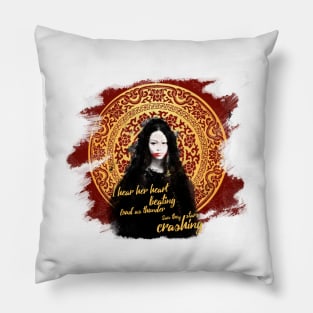 "I hear her heart beating loud as thunder, saw they stars crashing" | "China Girl" - David Bowie lyrics Pillow