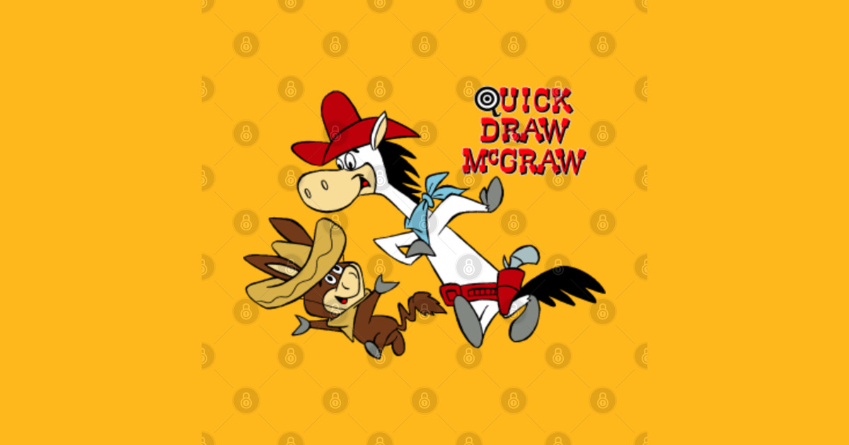 quick draw mcgraw tshirt