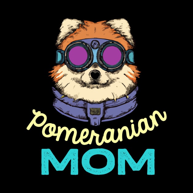 Pomeranian Mom Vintage Dog Owner Retro Dog Mother by BetterManufaktur