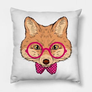 Cool Fox Man Art Design Pillow