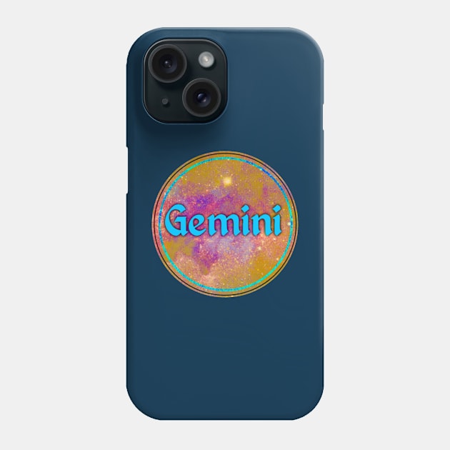 Gemini Phone Case by SkyRay