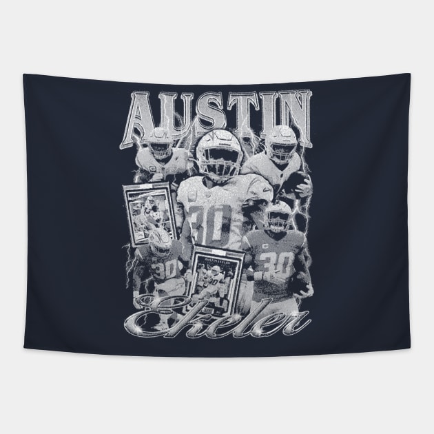 Austin Ekeler(Football running back) Tapestry by alesyacaitlin