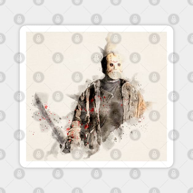 Jason Voorhees Magnet by Donnaistic