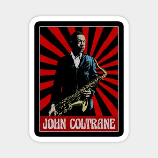 Vintage John Coltrane Pop ART Magnet