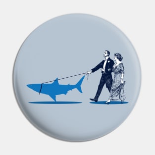 Walk the Shark Pin