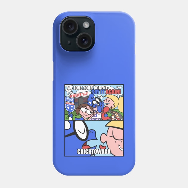 Chicktowaga Phone Case by Carl Cordes