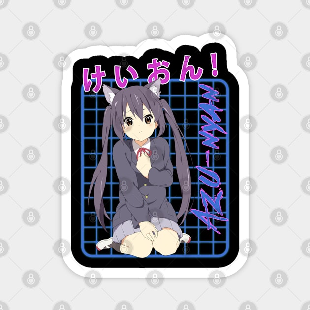 Tsumugi's Sweet Symphony K-On Harmonious Elegance Shirt Magnet by NinaMcconnell