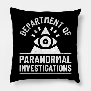 Department of Paranormal Investigations Pillow