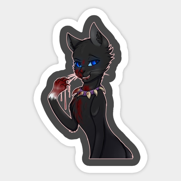 The Rise of Scourge >:3 - Warrior Cats - Sticker