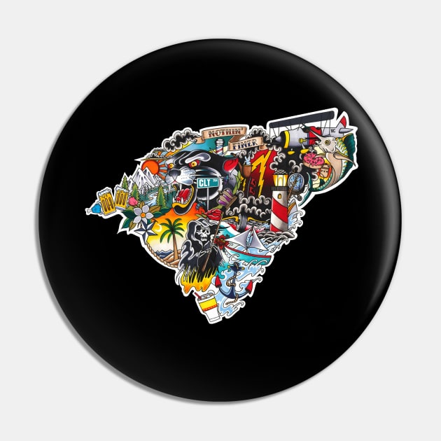 Carolina Culture Pin by ThePunkPanther