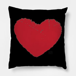 Red Heart Pillow