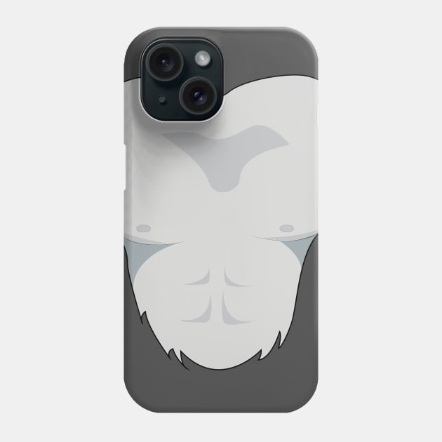 Gorila chest Phone Case by Xanxus