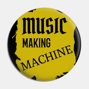 Music Making Machine, Music Producer Pin