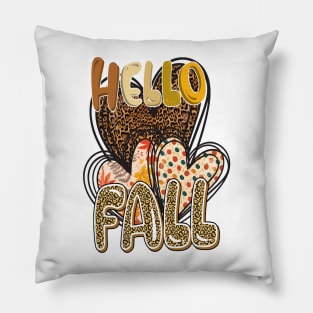 hello fall Pillow